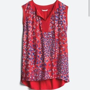 SWEET GREY Juni Mixed Material Top size large